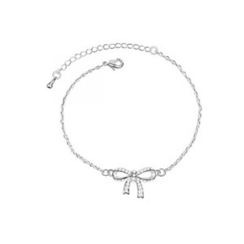 Bratara argint Ribbon, Elemente Swarovski 