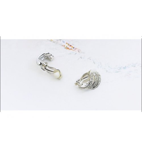 Cercei argint Viata Pura, Elemente Swarovski
