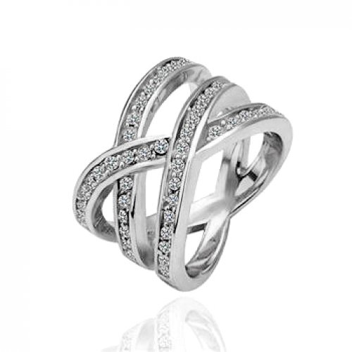 Inel de argint Eternitate, Elemente SW