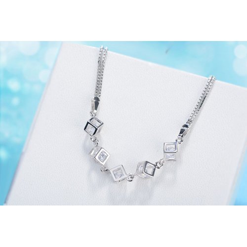 Bratara argint Cubic, Elemente Swarovski 